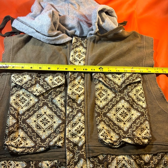 Free People We The Free Hooded Vest Jacket - Picture 11 of 14